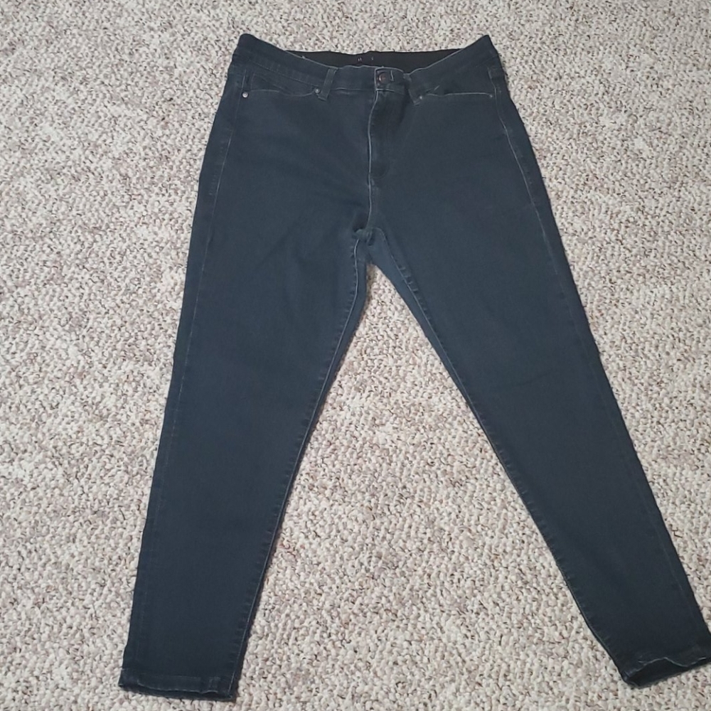 Lualrow denim dark skinny jeans